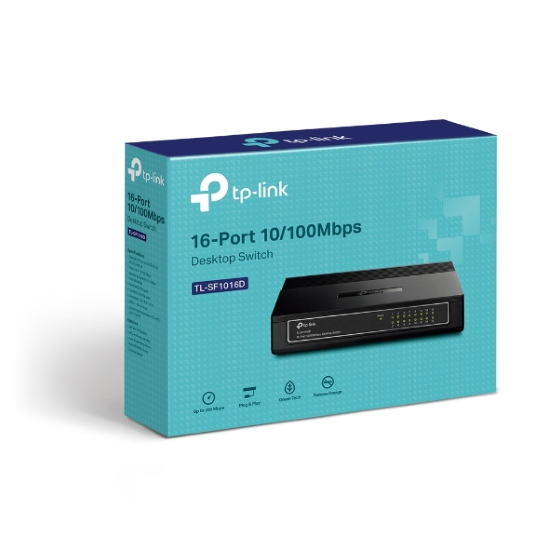 16-Port 10/100Mbps Desktop Switch